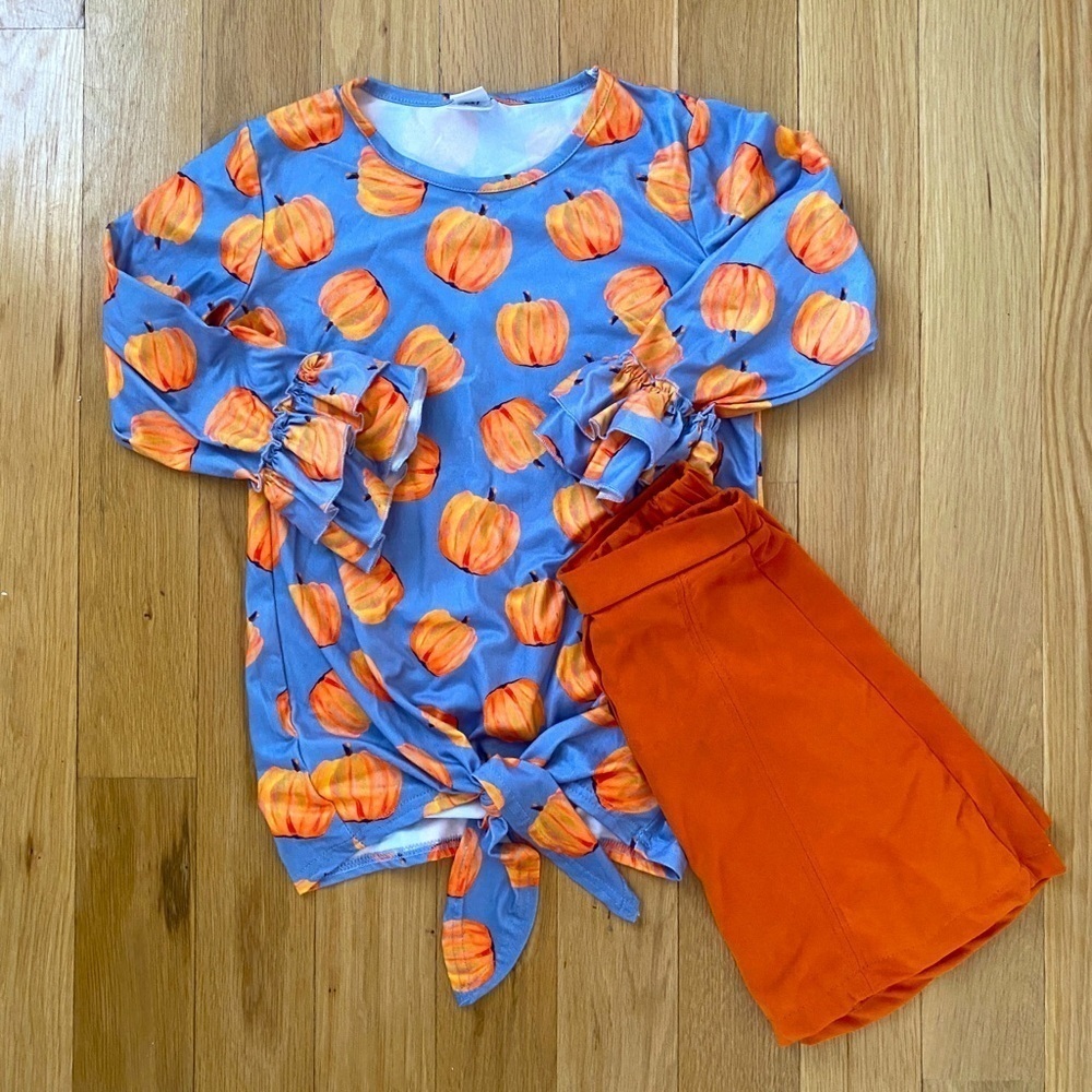 BMG Pumpkin Skirt Set - Picture 3 of 7